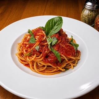 Spaghetti Marinara sauce