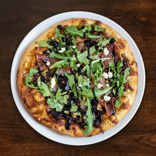 Fig Jam & Arugula Pizza