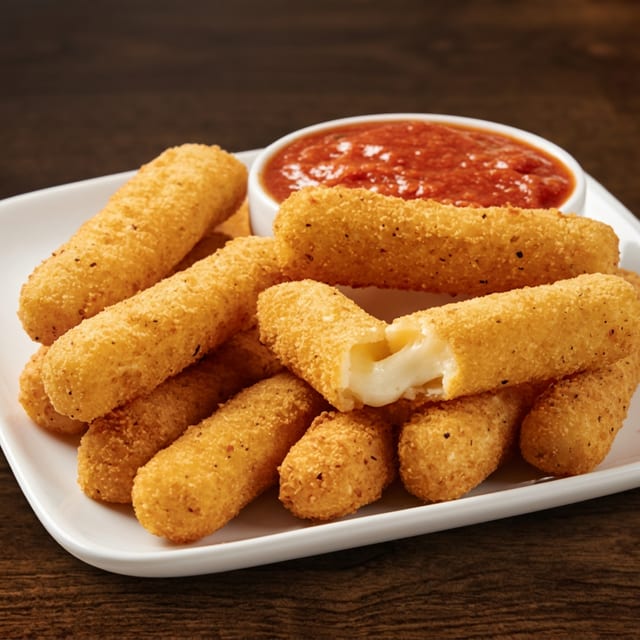Gold Bar Mozzarella Sticks.