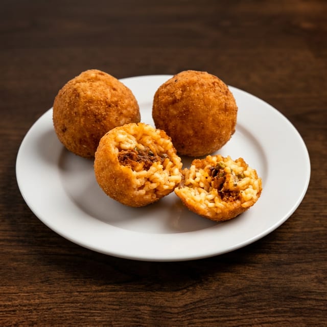 Sicilian Arancini.