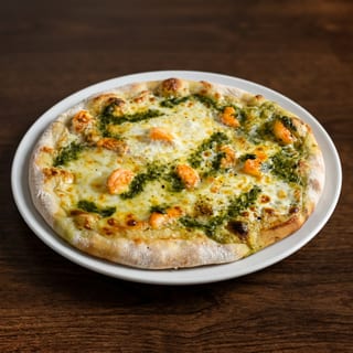 Shrimp & Pesto Flatbread