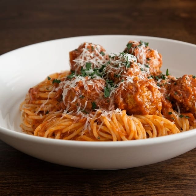 Spaghetti Meatballs.