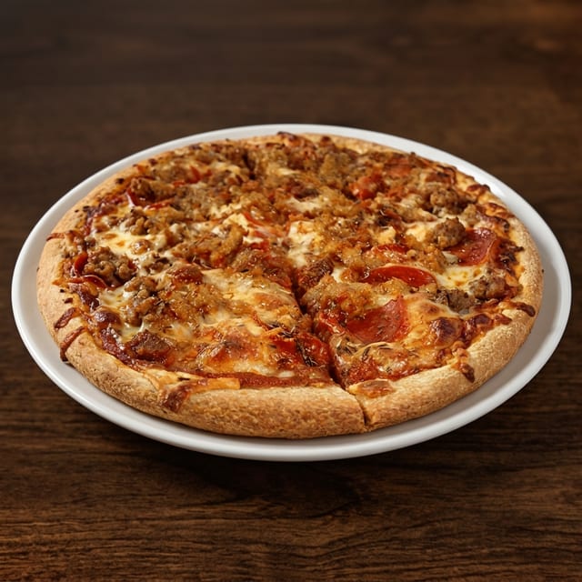 Meat Lover Pizza Lunch.