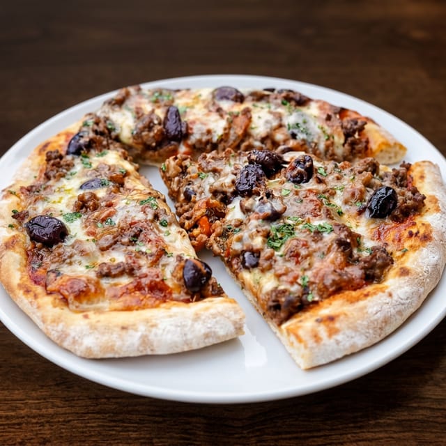 Meat Fest Pizza.