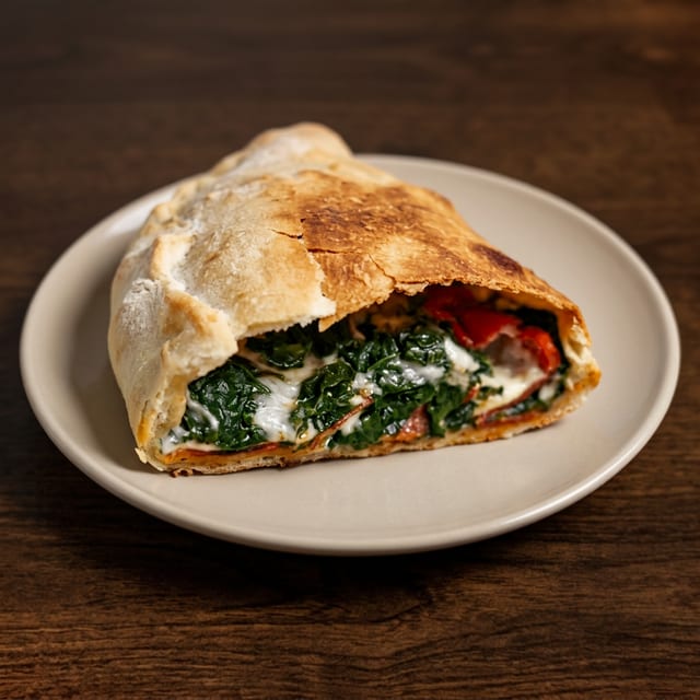 Calzone Fiorentina (Florentine Calzone).