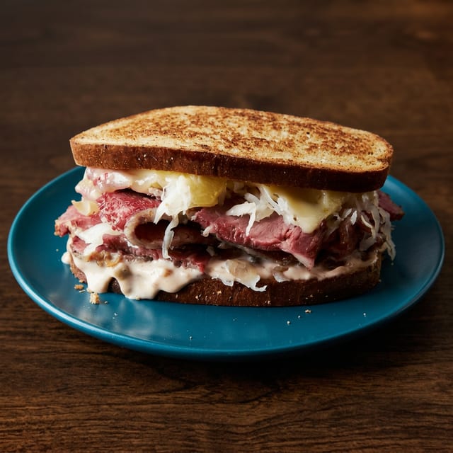 NY Reuben Sandwich.